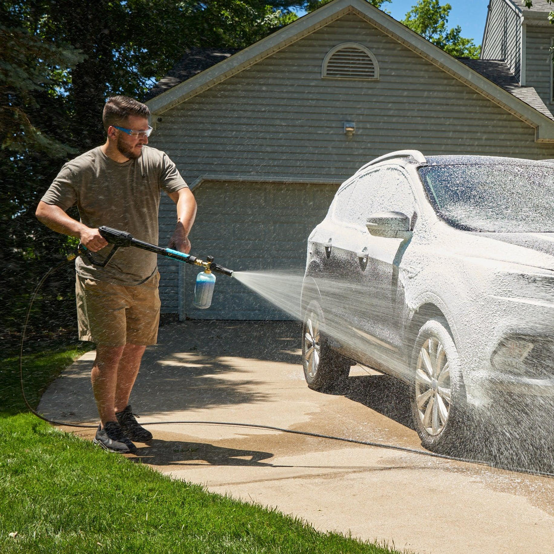 The Truth About Foam Cannons for Home Car Washing