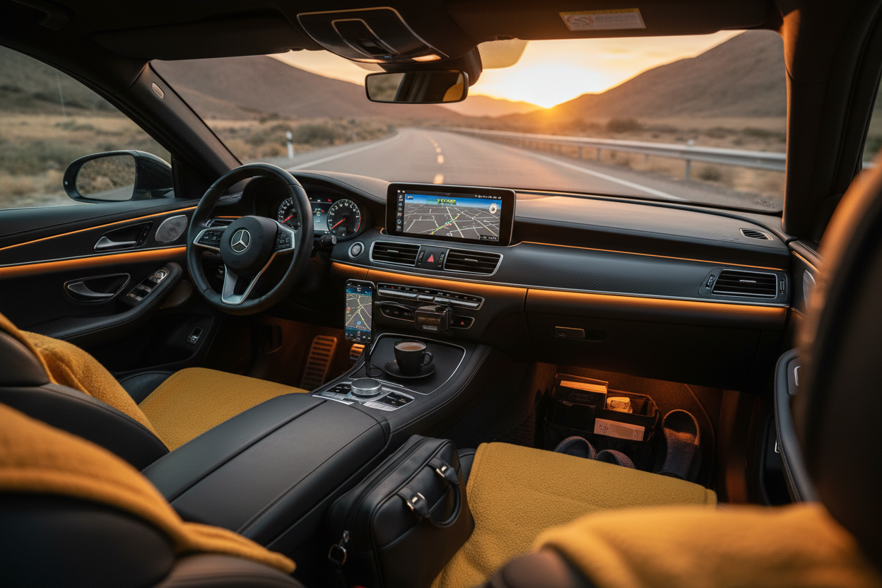 How to Turn Your Car Into a Comfortable Travel Space