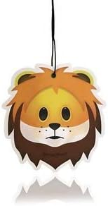 EmojiFresh Lion Car Air Freshener (3 Pack) - Coconut Scent