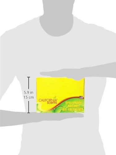 California Scents Can-12ct Mc Spillproof Organic Air Fresheners (Pack of 12)