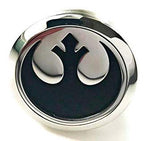 Regular Size (Star War) 30mm Stainless Steel 1 essential oil and 7 pads