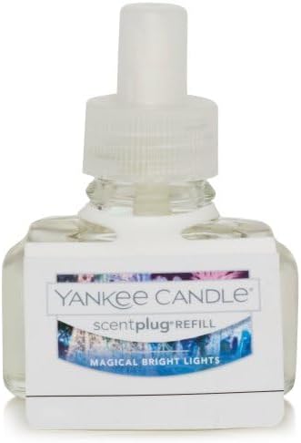 Yankee Candle ScentPlug Refill, Magical Bright Lights (Pack of 4)
