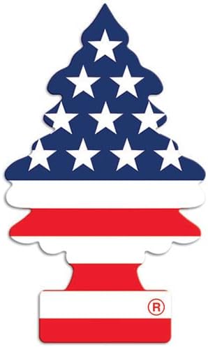 Little Trees Hanging Car and Home Air Freshener, Vanilla Pride Scent, 3 Pack