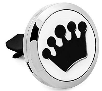 Regular Size (Crown) 30mm Stainless Steel. 7 pads and 1 Essential Oil.