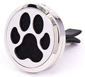 (JUMBO Paw) 38mm (1-1/2 in. dia.) Stainless Steel, 1 Essential OIl and 7 Pads.