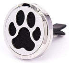 (JUMBO Paw) 38mm (1-1/2 in. dia.) Stainless Steel, 1 Essential OIl and 7 Pads.