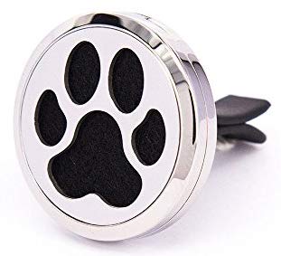 (JUMBO Paw) 38mm (1-1/2 in. dia.) Stainless Steel, 1 Essential OIl and 7 Pads.