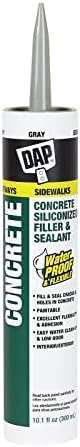 DAPConcrete Watertight Filler and Sealent 10.1 Ounce Gray (Pack of 12)