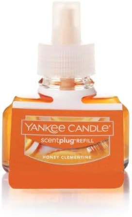 Yankee Candle Scent Plug Refill, Honey Clementine (Pack of 4)