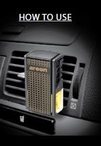 AREON Car Perfume - Vent Clip Car A/C Freshener - Gold Scent - 8 ml. 0.27 Fl Oz.