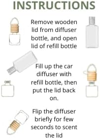 Car Diffuser Oil Refill 1 oz – Essential Oil Car Air Freshener Refill for Hanging Car Diffuser, Long Lasting Fragrance Oil, Phthalate Free, Multiple Scents. | Espresso