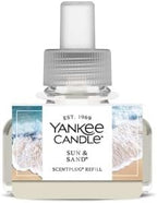 Yankee Candle ScentPlug Refill, Sun & Sand Tropical Citrus & Lavender, Home Air Freshener Plugin for Continuous Fragrance, Odor Neutralizing Scented Oil, 0.625 Ounce (Pack of 6)