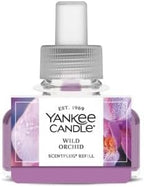 Yankee Candle ScentPlug Refill, Wild Orchid, Plug In Air Freshener for Home with Essential Oils, Long Lasting Room Fragrance and Odor Neutralizer, 0.625 Ounce (Pack of 6)