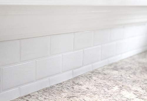 White Caulk Marker: Waterproof Silicone Colorant Paint, Stain Remover, Sink, Kitchen, Shower, Bathroom Tile - White, Narrow 5mm Tip