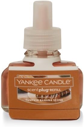 Yankee Candle Scent Plug Refill, Pumpkin Banana Scone (Pack of 6)