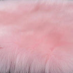 Winter Warmth: Universal Sheepskin Seat Cushion Cover - Natural Wool, for Cars, Trucks, SUVs & Vans - Cozy & Stylish Driving Companion Front Pink
