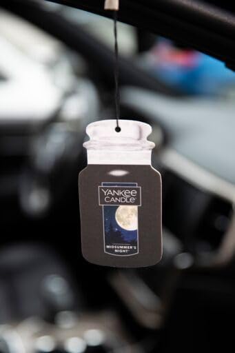 Yankee Candle Paper Car Jar, Midsummer Night (Pack of 3)