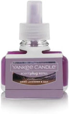 Yankee Candle ScentPlug Refill, Dried Lavender & Oak (Pack of 6)