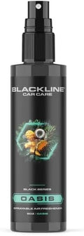 Blackline Car Care - Oasis Car Air Freshener, Long-Lasting, Oder Eliminator, for Cars, Trucks, SUV, or Home Use - 8 fl OZ - Scent Spray