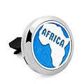 Jumbo Size 1-1/2 in dia. (JUMBO Africa) Stainless Steel, 7 Pads, 1 Essential Oil.