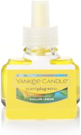 Yankee Candle ScentPlug Refill, Sicilian Lemon (Pack of 6)