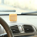 Weljoy Wood Grain Portable Diffuser for Essential Oils – Car or Travel, Mini Size, Quiet, Waterless, Re-Chargeable Battery or USB (Wood Grain)