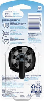 Febreze Platinum Ice Car Air Freshener Vent Clips - 1ct