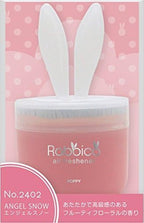 Diax Poppy Rabbico White Air Freshener and Deodorant, Angel Snow Scent, Lovely Ears Shape, Beutiful/Elegant Soft Color