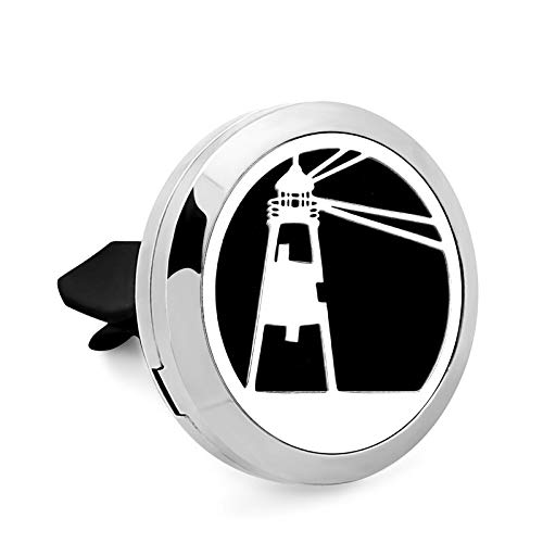 Regular Size (Lighthouse) 30mm Stainless Steel, 1 Essential Oil and 7 Pads.