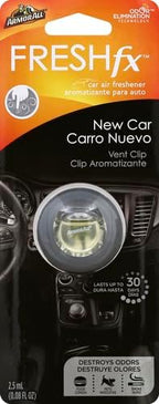Armor All FRESH fx Car Air Freshener Vent Clip – New Car Scent (0.08 fluid ounces)