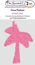 2-Pack Palm Tree - Sugar Pink Scented Air Freshener