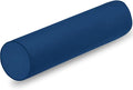 Memory Foam 26x6 Neck Pillows for Sleeping, Neck Pain Relief, Side Back Stomach Sleeper, Car or Office Chair Sofa,Support Cervical Pillow with Soft Velvet Pillowcase (Blue)