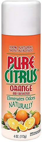 Blue Magic NA222 Pure Citrus Air Freshener Orange - 4 oz. (6 Pack)