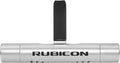 iPick Image for Jeep Rubicon Wrangler Car Vent Air Freshener Clip - Official Licensed Silver Aluminum with Adjustable Window + 10 Refill Sticks