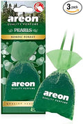 AREON Pearls I Car & Home Hanging Air Freshener I Quality Perfume I Nordic Forest (Pack of 3)