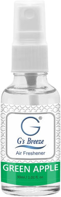 G’s Breeze Green Apple Air Freshener - Long-Lasting Refreshing Fragrance for Home, Car, Offices - 48 Hours of Fruity Scent of Crisp Apple Fruity - Oil Burner Compatible and Pet-Friendly