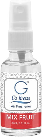 G's Breeze Mix Fruit Air Freshener - Vibrant Tropical Fruit Scent - Long Lasting Fragrance - Uplifting, Refreshing Aroma for Home & Office - Ideal for Creating a Sweet, Inviting Atmosphere Anywhere
