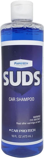 Nanotech Surface Solutions Suds Car Shampoo - Car Wash Soap - Cleans Without Scratching, Safe on Paint Sealants & Ceramic Coatings - Works With Foam Cannons or Buckets - 16 Fl. Oz.