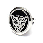 Regular Size (Cheetah) Stainless Steel, 1 Essential Oil and 7 Pads.