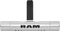 iPick Image for RAM Car Vent Air Freshener Clip - Official Licensed Silver Aluminum with Adjustable Window + 10 Refill Sticks