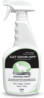 Thornell Cat Odor-off: Cat Spray Odor Eliminator - Fresh Scent Pet Odor Eliminator for Home - Pet Urine Odor Eliminator Spray, 22oz