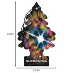 LITTLE TREES Car Air Freshener | Hanging Tree Provides Long Lasting Scent for Auto and Home | 24 Air Fresheners |Supernova
