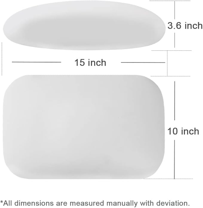 Emulsion Lumbar Support Pillow for Car Driving Seat Relax Soft Lower Back Support Home Office Chair Cushion Desk Accessories Waist Pain Relief Black