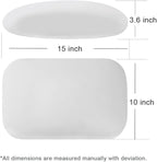 Lumbar Support Pillow for Car Seat Cushion Office Chair Thin Lower Back Pain Waist Support Driver Road Trip Accessories for Women Men Grey