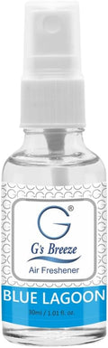 G's Breeze Blue Lagoon Air Freshener - Refreshing Tropical Oasis Fragrance - Invigorating Scent Inspired by Crystal-Clear Water & Exotic Escapes - Long-Lasting Freshness for Home, Car, or Office