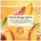 LITTLES TREESAS Car Air Freshener | Hanging Tree Provides Long Lasting Scent for Auto or Home | Peach Ginger Spritz, 3 Pack Air Fresheners