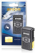 AREON ACB13 Car Perfume Luxury and Elegant 0.27 oz Vent Clip Car Air Freshener, Verano Azul Scent (Pack of 6)