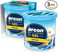 AREON GCK02 Car Perfume GEL Air Freshener Long Lasting Scent for Car or Home Odor Eliminator - DREAM (Pack of 3)