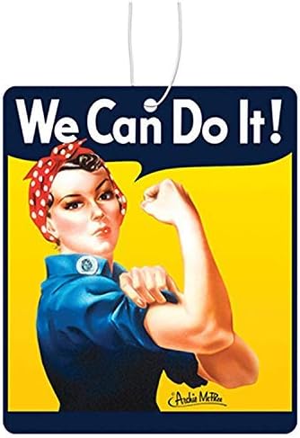 Accoutrements Rosie The Riveter CAR AIR FRESHENER (Pack of 2)