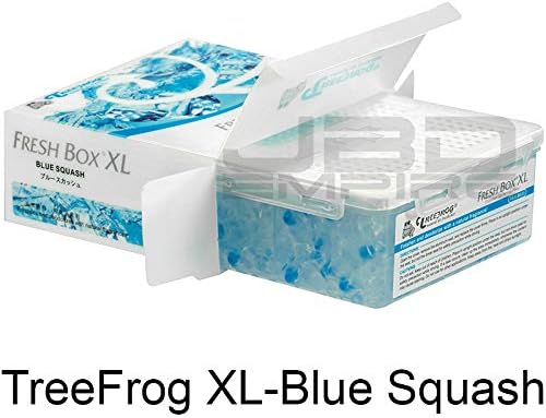 Treefrog Xtreme Fresh Box XL Air Freshener Scent Extra Large 400g - Black Squash/Blue Squash/Green Squash/White Peach/New Car (Blue Squash)
